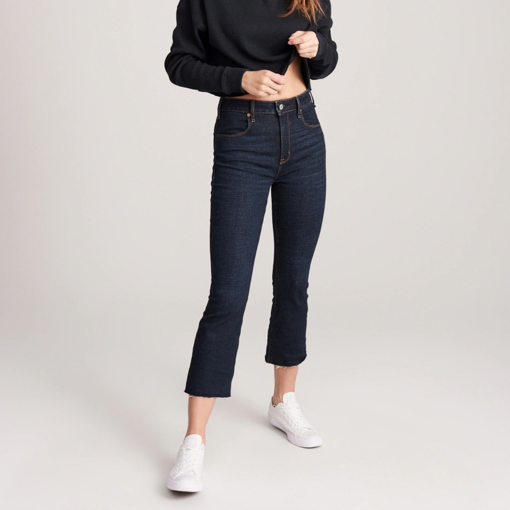 Abercrombie & Fitch Simone High Rise Ankle Flare